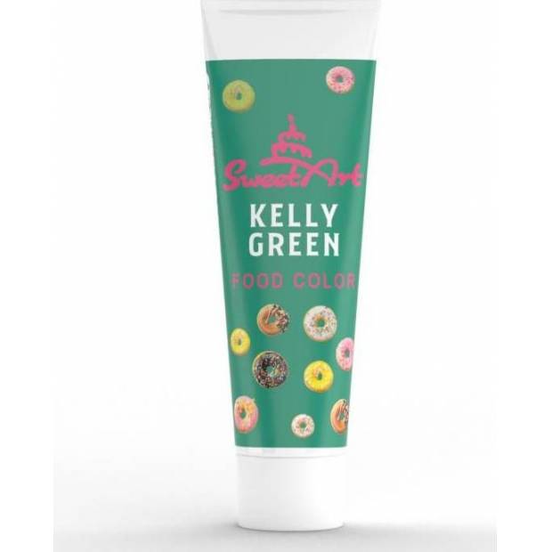 SweetArt gelová barva tuba Kelly Green (30 g)