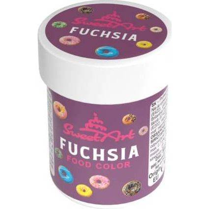 SweetArt gelová barva Fuchsia (30 g)