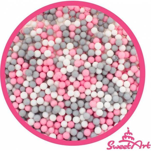 SweetArt cukrové perly Kitty mix 5 mm (80 g)