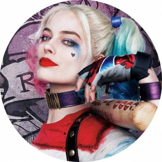 Jedlý papír Harley Quinn 19,5cm