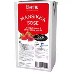 Ovocné pyré 100% Jahoda 1l