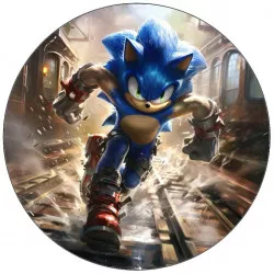 Jedlý papír ježek Sonic 19,5cm