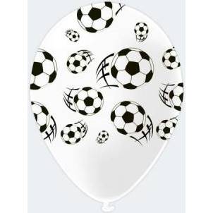 Latexový balonky fotbal, 5 ks