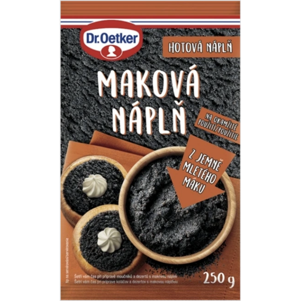 Dr. Oetker Maková náplň, 250g