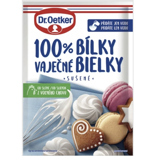 Dr. Oetker 100% vaječné bílky