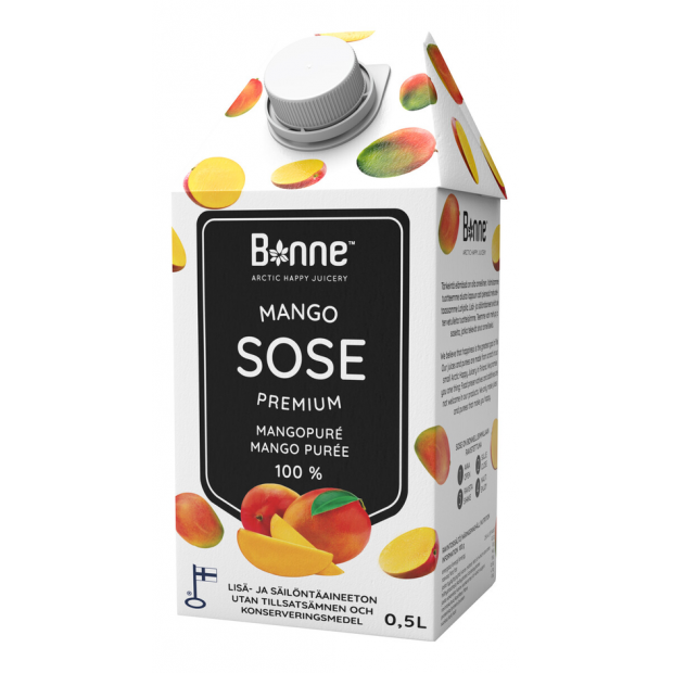 Ovocné pyré 100% Mango 0,5l