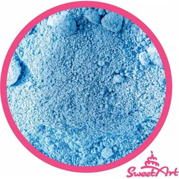 SweetArt jedlá prachová barva Sky Blue nebesky modrá (2,5 g)