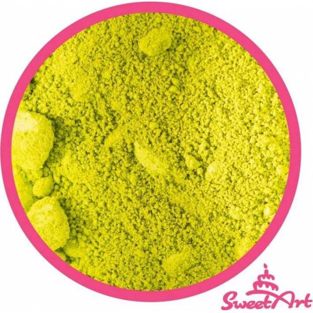 SweetArt jedlá prachová barva Fresh Green světle zelená (2,5 g)