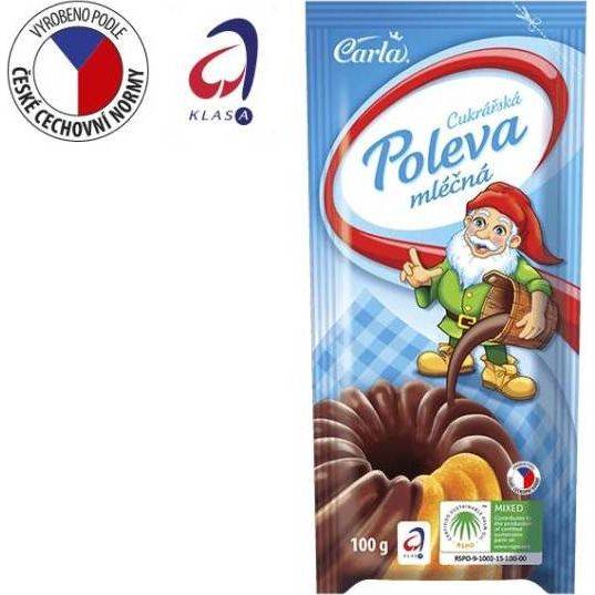 Carla Cukrářská poleva mléčná (100 g)