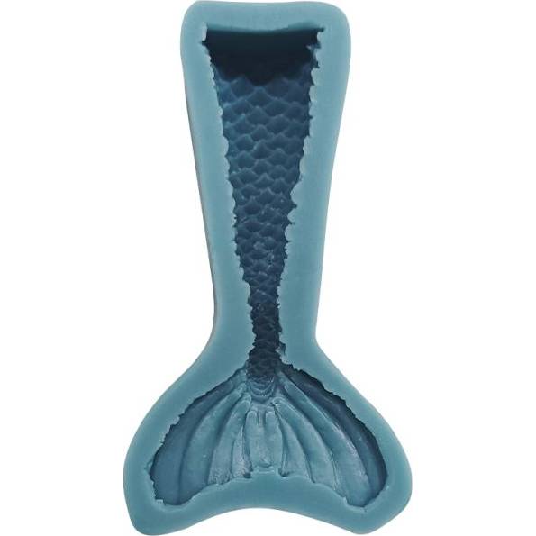 Silikonová formička ocas mořské panny 9cm