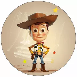Jedlý papír Toy story Woody 19,5 cm