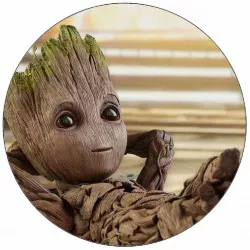 Jedlý papír Groot pohodář 19,5 cm