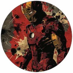 Jedlý papír Iron man ve tmě 19,5 cm