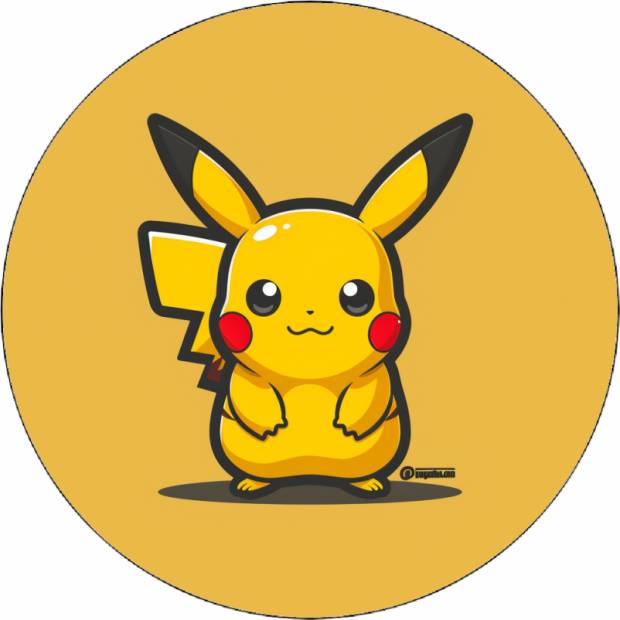 Jedlý papír Pikachu 19,5 cm