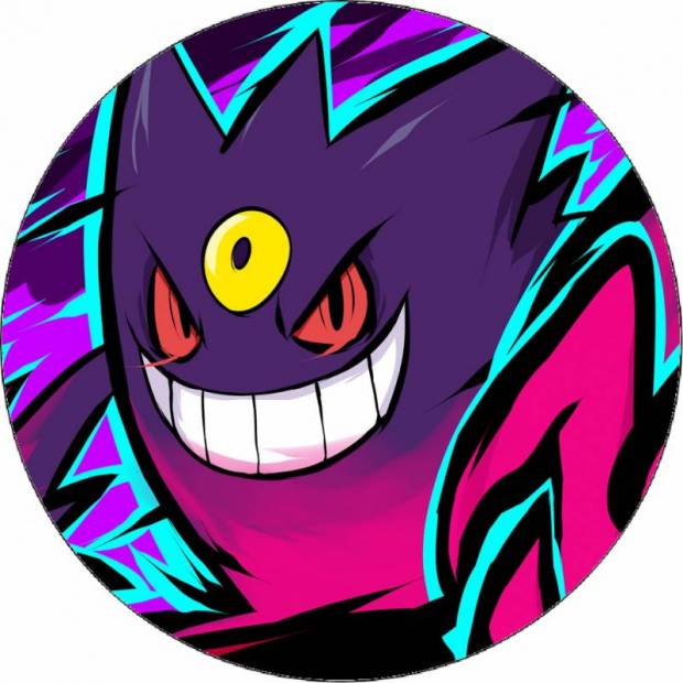 Jedlý papír Pokémon Haunter 19,5 cm