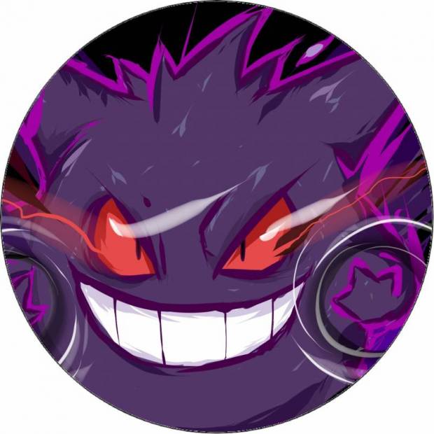 Jedlý papír Pokémon Gengar 19,5 cm