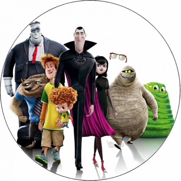 Jedlý papír Hotel Transylvania 2 19,5 cm