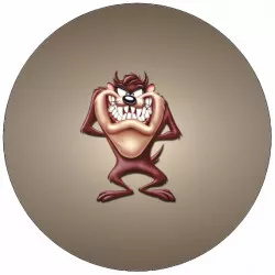 Jedlý papír Looney Tunes Tasmánský čert 19,5 cm