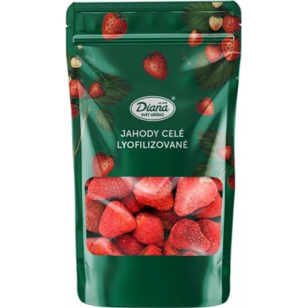 Jahody celé lyofilizované 25g