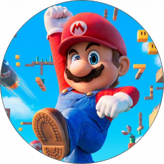 Jedlý papír Super Mario ve hře 19,5 cm