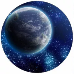 Jedlý papír Vesmír 19,5 cm