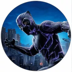 Jedlý papír Avengers Black Panther ve městě 19,5 cm