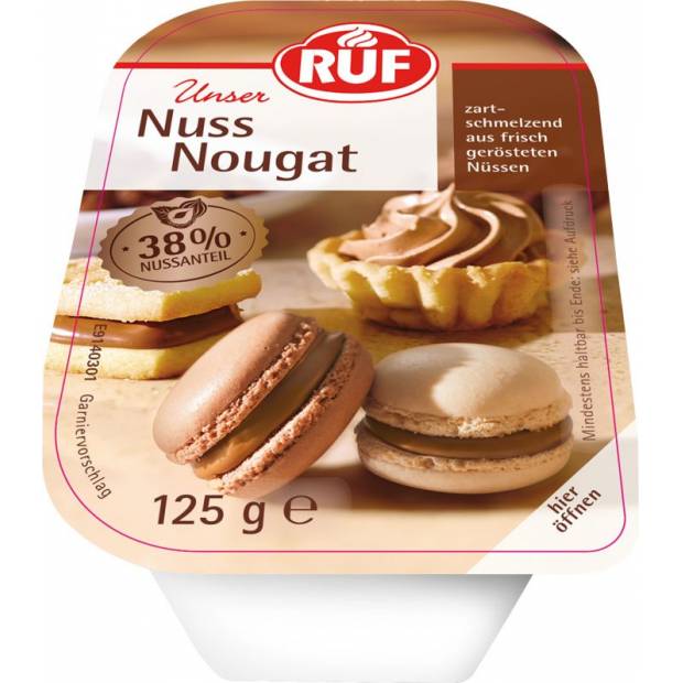 Nugátová náplň 125g 38% ořechů