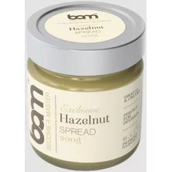 Lahodná náplň z lískových oříšků, 200g - BAM