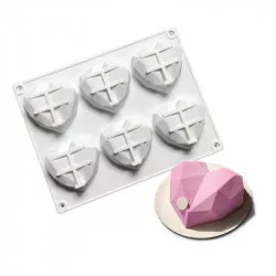 Silikonová forma srdíčka