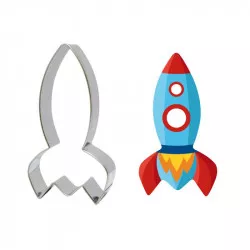 Vykrajovátko 108x57mm raketa