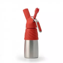 Láhev na šlehačku Creative whip červená, 0,5L