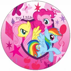 Jedlý papír My little pony 19,5 cm