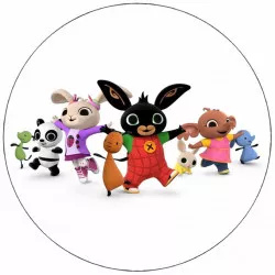 Jedlý papír Bing a přátelé 19,5 cm