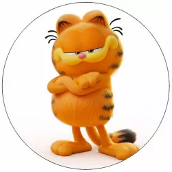 Jedlý papír kocour Garfield 19,5 cm