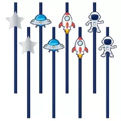 Brčka vesmír 6ks 19,5cm