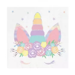 Papírové ubrousky Unicorn 10ks 16x16cm