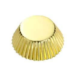 Košíčky na muffiny zlaté metalické 50x35mm 1000ks