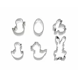 Velikonoční sada mikro vykrajovátek - 20-30 mm