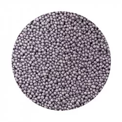 Cukrové perličky lila metalické 2mm 1kg