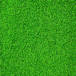 Cukrové perličky 2mm světle zelené 1kg
