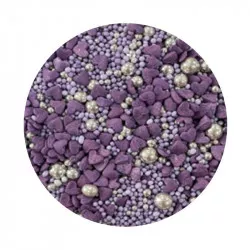 Cukrové zdobení Fialová láska 1kg