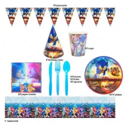 Velká sada na párty ježek Sonic