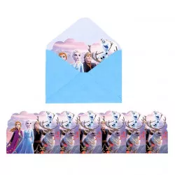 Pozvánka na narozeniny 10ks Frozen