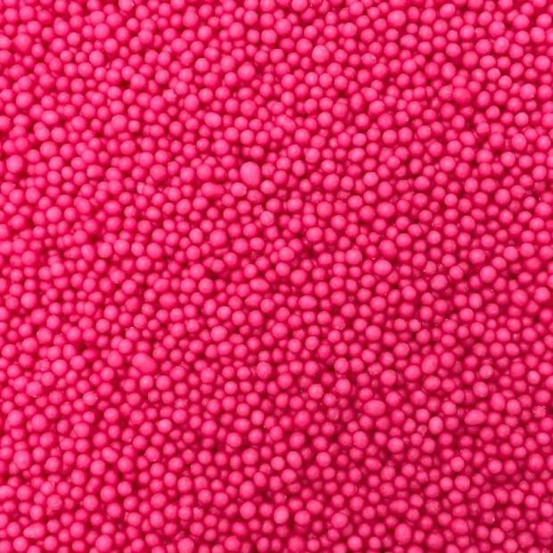 Cukrové perličky 2mm růžové 1kg