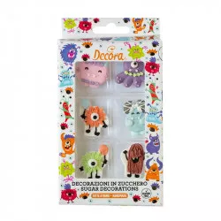 Cukrová dekorace příšerky