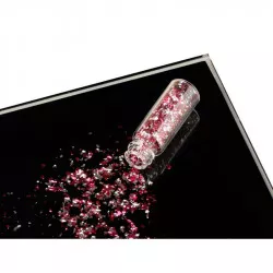 Jedlé stříbro 0,25g stříbrnorůžové