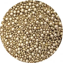 Cukrové perličky mix zlaté 80g