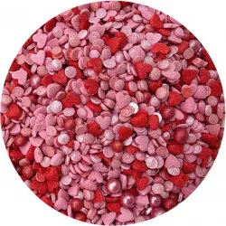 Cukrové zdobení Melodie dvou srdcí 80g