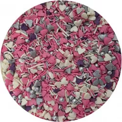 Cukrové zdobení Něžné srdce 80g