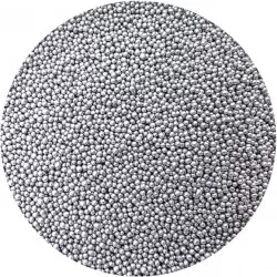 Cukrové perličky metalické stříbrné 3-4mm 80g